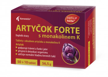 Nový produkt Artyčok forte s monakolinem K. 